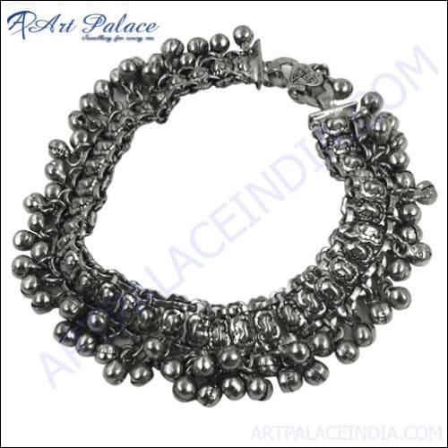 New Fashion Heavy Range Of German Silver Anklets Jewelry, German Silver Jewelry High Quality Silver Anklet Amazing Silver Anklet