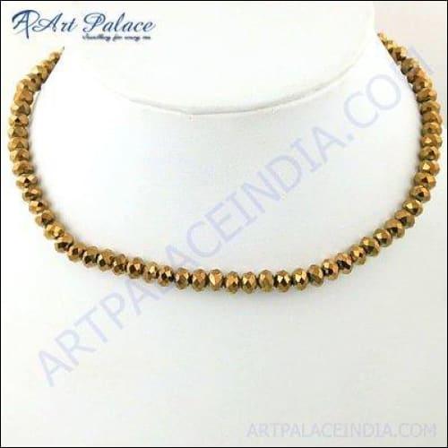 New Fashion Silver Gold Plated Beads Necklace Jewelry Beaded Necklace