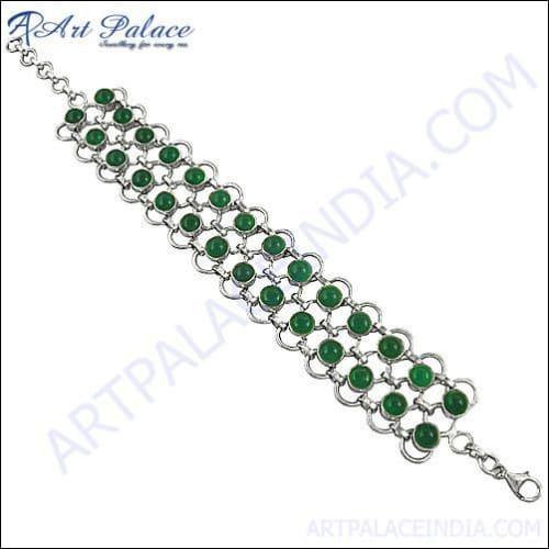 New Green Latest Bright Pearl Loose Gemstone Bracelets Jewelry