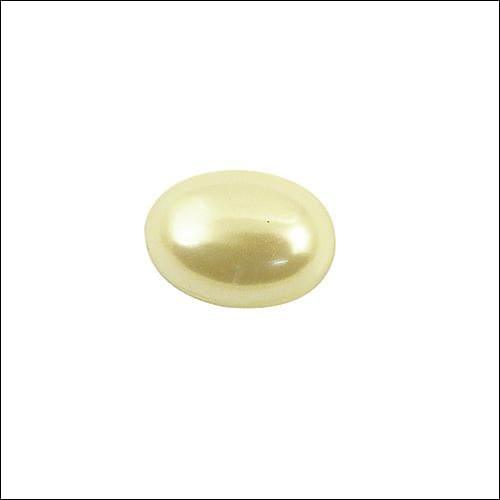 New Product Semi Precious Pearl Stones For Silver Jewelry Oval Pearl Stone