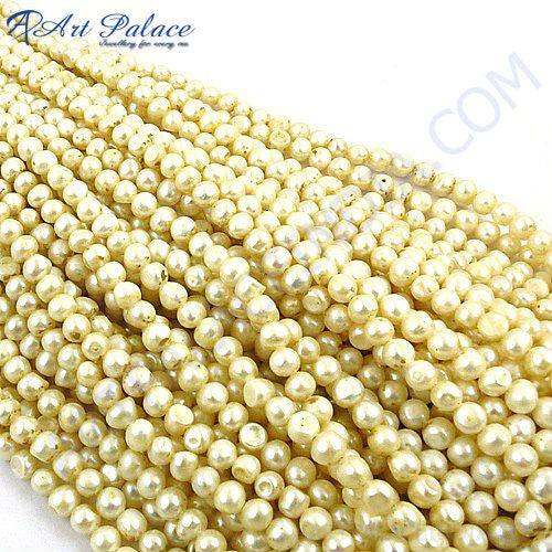 Pearl Loose Beads, Beautiful Loose Beads For Silver Jewelry Pearl Beads Strands Gorgeous Beads Strands
