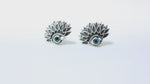 Load and play video in Gallery viewer, 925 Silver Evil Eye Stud Earrings | Protection Jewelry for Women
