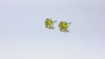 Load and play video in Gallery viewer, Yellow Sapphire Stud Earrings in Silver for Women | Daily Wear
