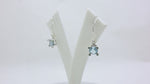 Load and play video in Gallery viewer, 925 Silver Blue Topaz Earrings | Dangle Drop for Women
