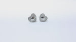 Load and play video in Gallery viewer, 925 Silver Heart Stud Earrings | Cubic Zirconia | For Women
