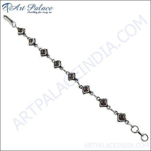 Simple & Rocking Design Silver Bracelets Jewelry